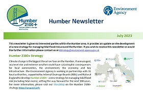 Environment Agency Humber 2100+ newsletter - July 2023