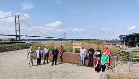 New Humber Heritage Trail between Barton and Barrow launches