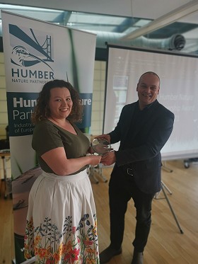 East Halton RiverCare win the Humber Nature Partnership Award